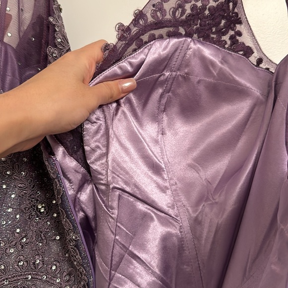 Eureka Los Angeles - Metallic Purple with Gems - 2XL - Never Worn - Picture 12 of 12